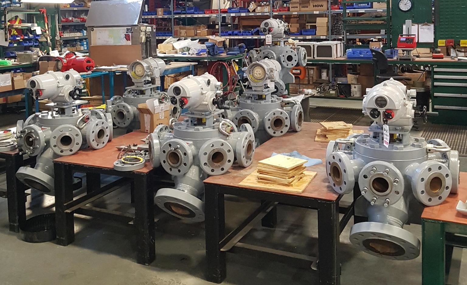 Custom Made & Multiport Flow Selector Valve Maverick Valves